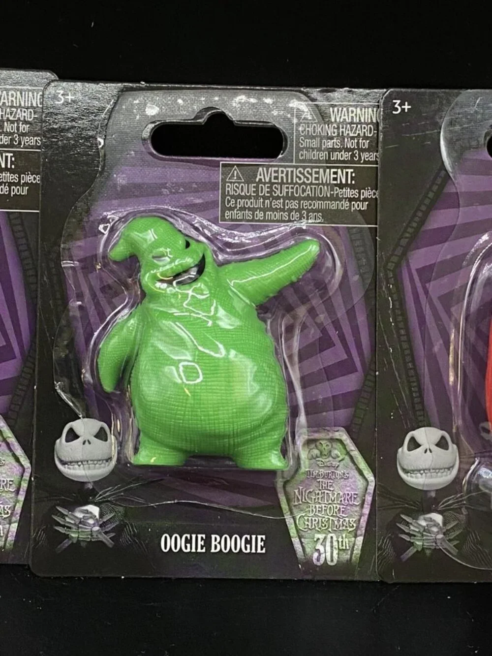 Nightmare Before Christmas Zero Sally Oogie Jack Skellington Mini Figure LOT 5